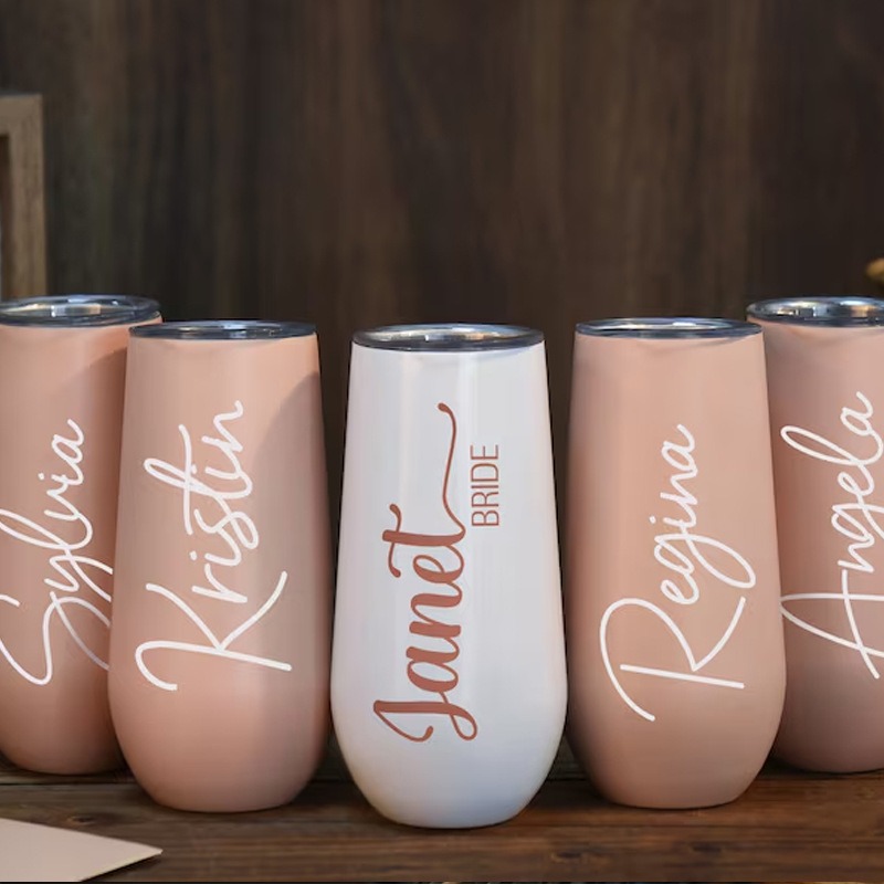 Personalized UV-Printed Bridesmaid Tumbler